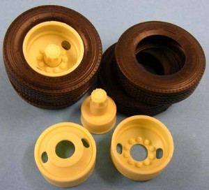 KFS 1/24 卡車用 驅動輪組 美式2孔型 含315